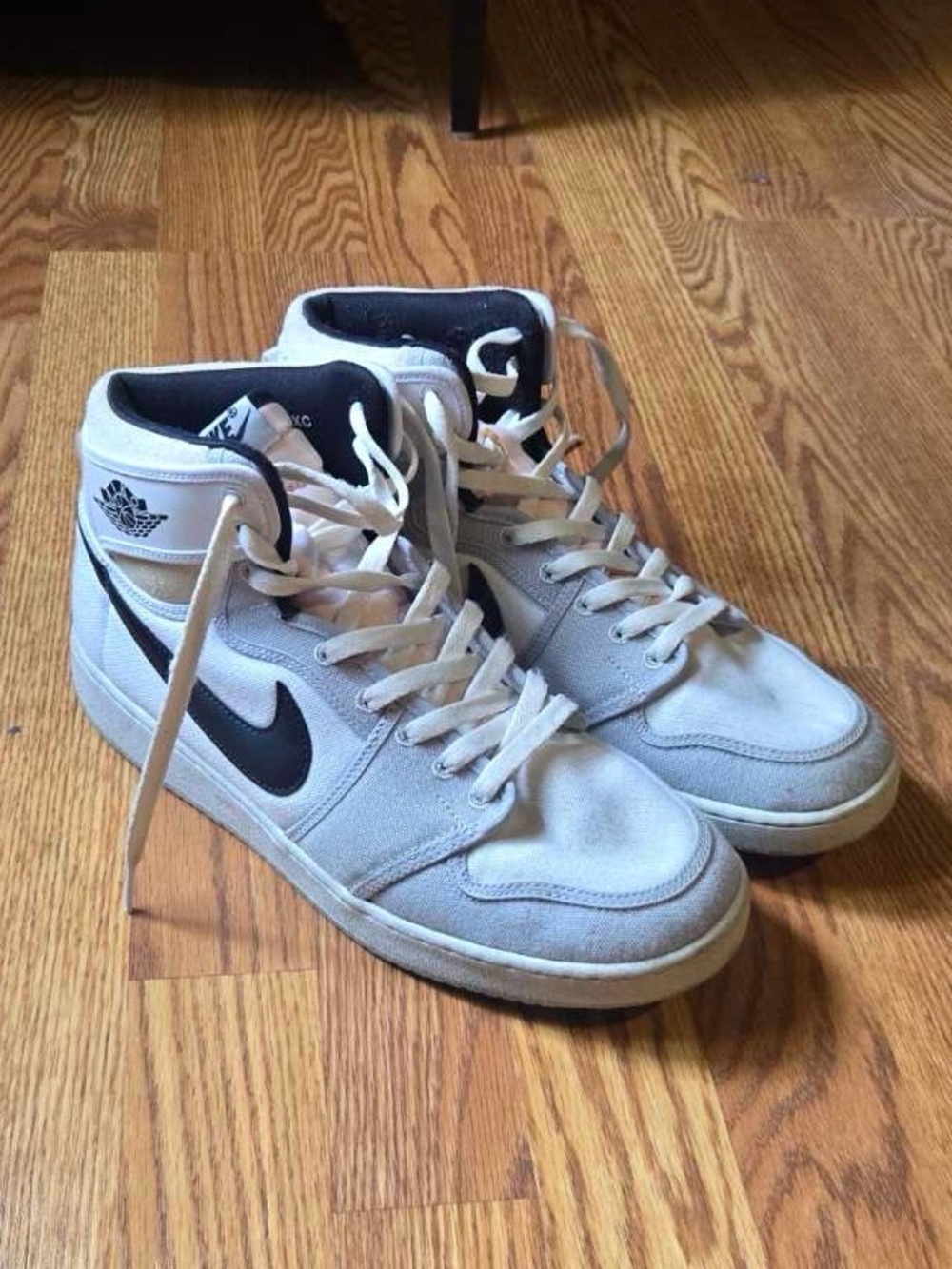 NIKE Air Jordan 1 KO High Top ‘Grey Fog’ Sneakers | Men’s Size 11
